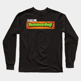 Plants & Zombies - Skateboard Sticker Spoof Long Sleeve T-Shirt